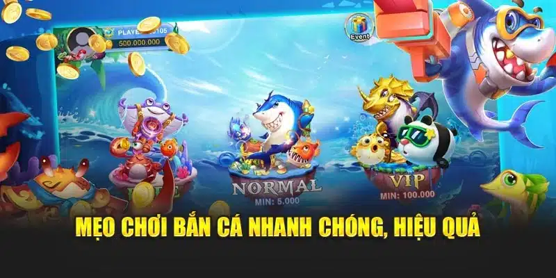 Mẹo chơi bắn cá nhanh chóng, hiệu quả